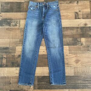 Madewell Classic Straight Jean Women's Size 25